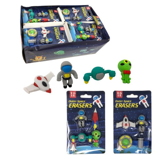 Outer Space Erasers