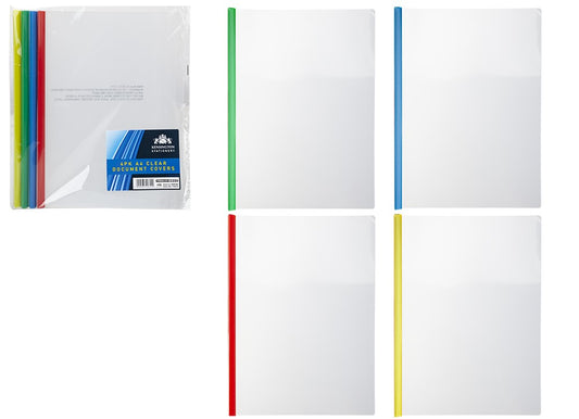 A4 Clear Document Covers