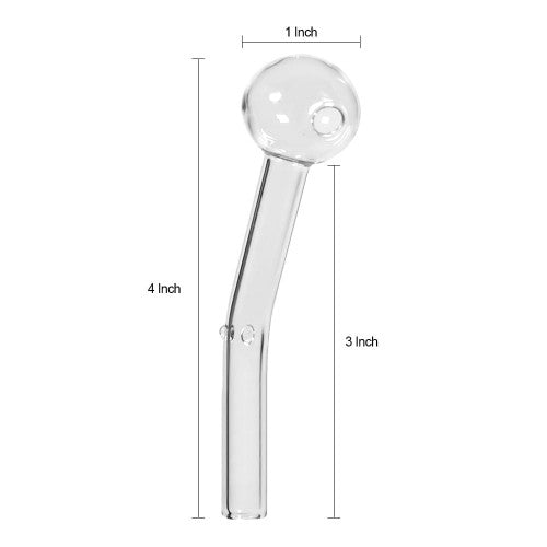 4 Smoke Mini Glass Water Pipe 12 Pk