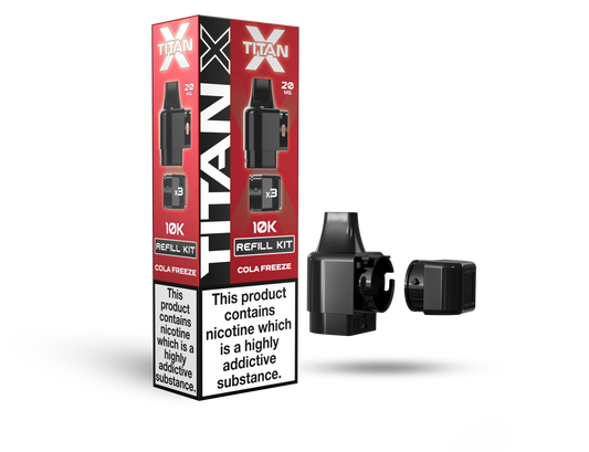 Titan X 10L Pods 10 Pcs Cola Freeze