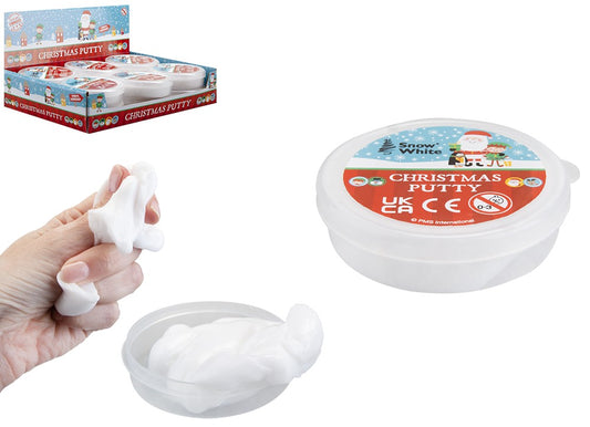 Snow White Christmas Snow Putty 40g x 12 Pk