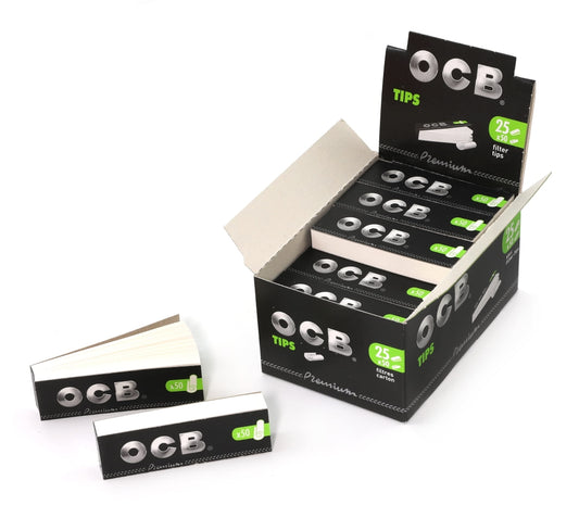 OCB Filter Tips Premium 25 x 50