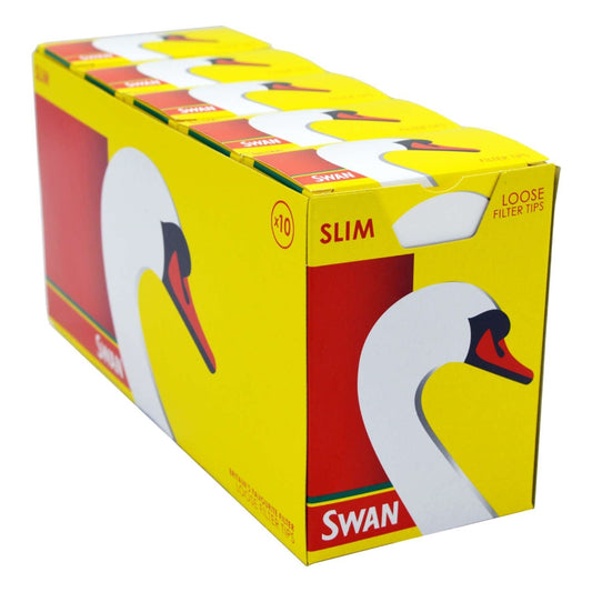 Swan Loose Slim Filter Tips 165 x 10