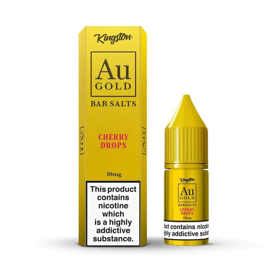 AU Gold Nic Salt 10 x 10ml Cherry Drops