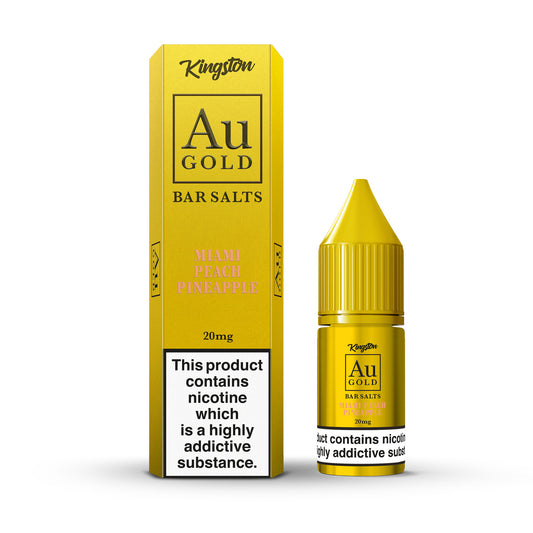 AU Gold Nic Salt 10 x 10ml Miami Pch Pnl