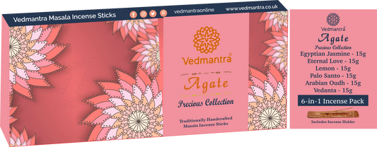 Vedmantra Agate 15g x 6 Pk