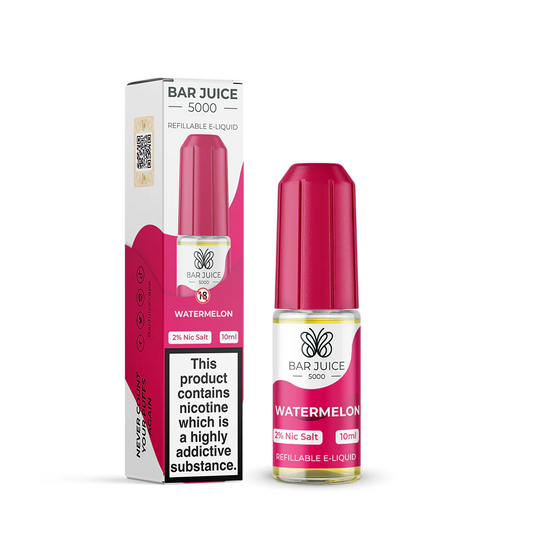 Bar Juice Nic Salt 20mg 10 Pk Watermelon