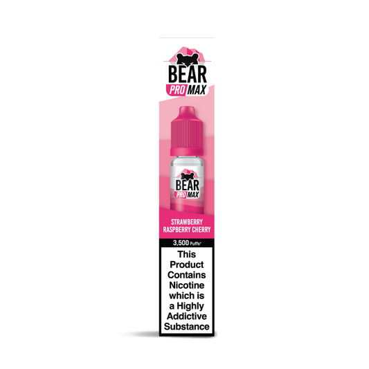 Bear Pro Max Straw Rasp Chery 20mg 10 Pk