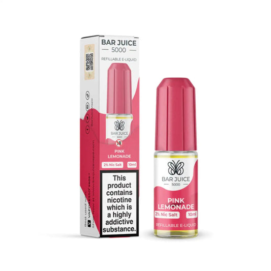 Bar Juice Nic Salt 20mg 10 Pk Pink Lemon