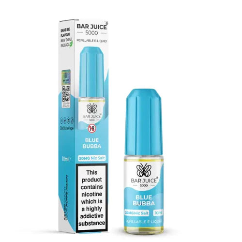 Bar Juice Nic Salt 20mg 10 Pk Blue Bubba