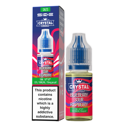 SKE Crystal Nic Salts 20mg 10Pk Blueberry Sour Raspberry