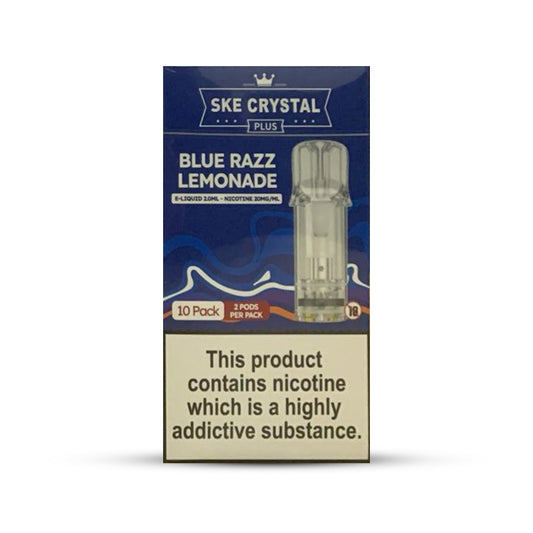 SKE Crystal Plus Pods 10 Pcs Blue Razz Lemonade