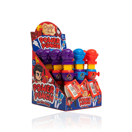 Candy Paradise Power Punch Toy With Candy 12 x 10g