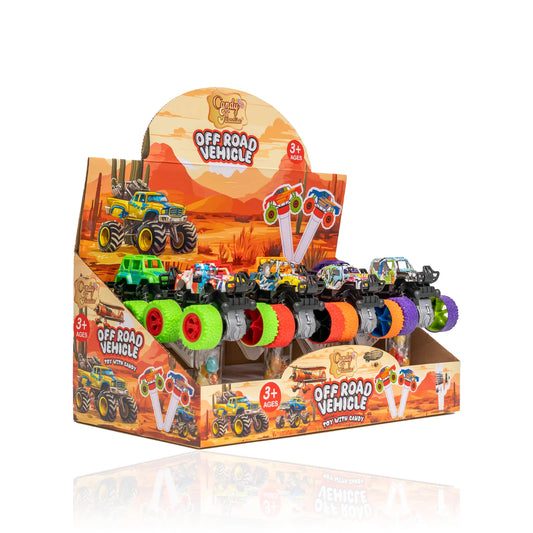 Candy Paradise Off Road Vehicle Toy With Candy 8 x 10g
