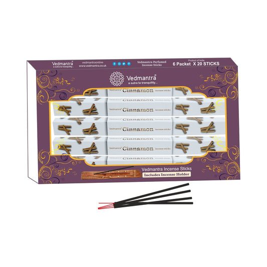 Vedmantra Cinnamon 20 Sticks x 6 Pk
