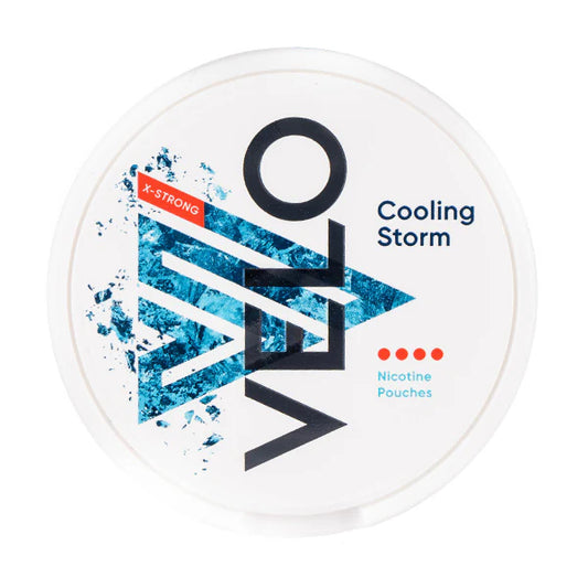Velo X-Str Cooling Stm Nic Pouches 10 Pk