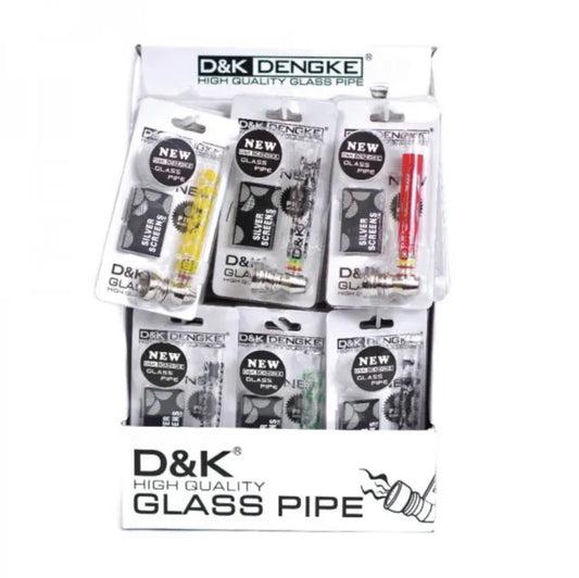 D&K Smoking Pipe Plain DK8581 24 Pk