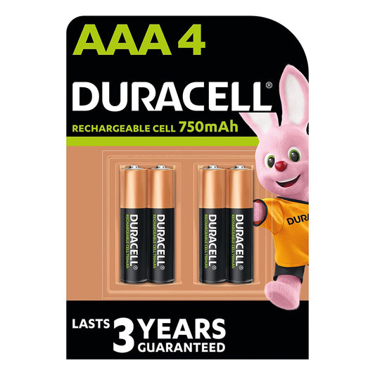 Duracell Plus AAA 4 Pk x 10 Slv = 40 Cel