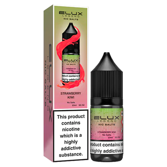 Elux Nic Salts 10mg 10 Pk Strawberry Kiw