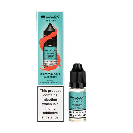 Elux Nic Salts 10mg 10 Pk Blbry Sour Rby