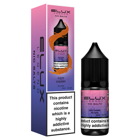 Elux Nic Salts 10mg 10 Pk Fizzy Cherry