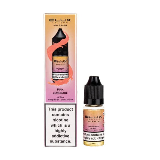 Elux Nic Salts 10mg 10 Pk Pink Lemonade