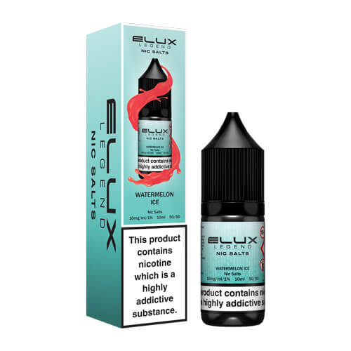 Elux Nic Salts 10mg 10 Pk Watermelon Ice