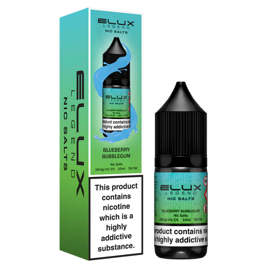 Elux Nic Salts 20mg 10 Pk Blueberry Blgm