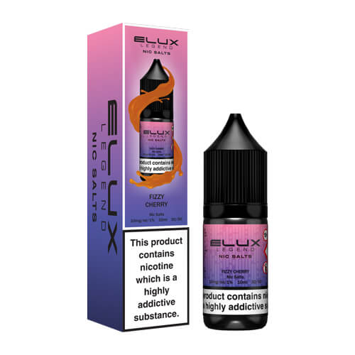 Elux Nic Salts 20mg 10 Pk Fizzy Cherry