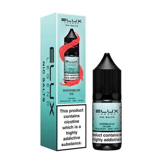 Elux Nic Salts 20mg 10 Pk Watermelon Ice