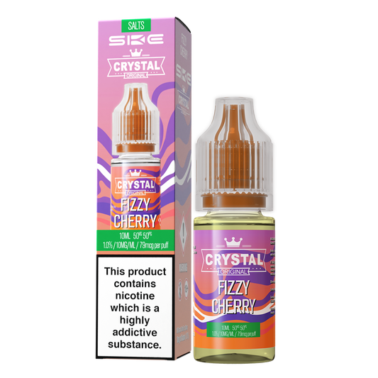SKE Crystal Nic Salts 10mg 10Pk Fizzy Cherry