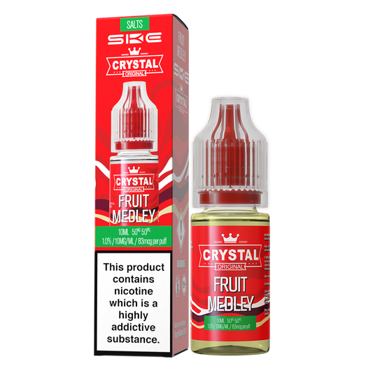 SKE Crystal Nic Salts 10mg 10Pk Fruit Medley