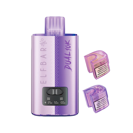 Elfbar Dual 10K Pod Kit 5 Pcs Grape Edition