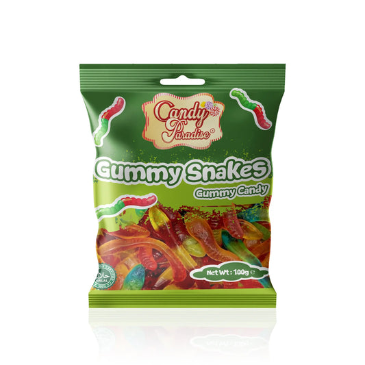 Candy Paradise Gummy Snakes Gummy Candy 12x100g