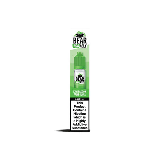 Bear Pro Max Kiwi Psn Frt Gva 20mg 10 Pk