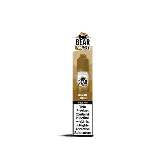 Bear Pro Max Virginia Tobacco 20mg 10 Pk