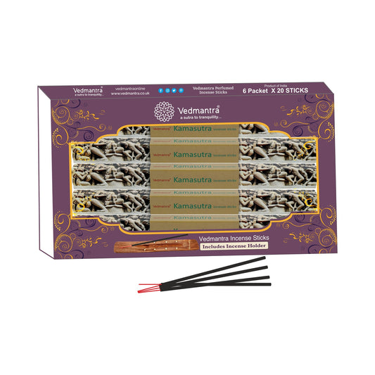 Vedmantra Kamasutra 20 Sticks x 6 Pk