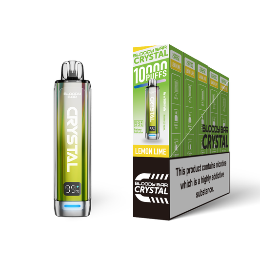 Bloody Bar Crystal 10K Pod Kit 5 Pcs Lemon Lime