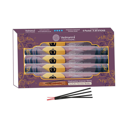 Vedmantra Meditation 20 Sticks x 6 Pk