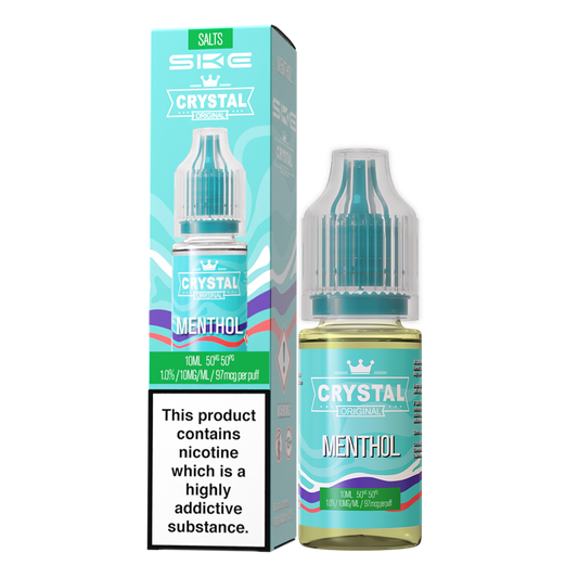 SKE Crystal Nic Salts 10mg 10Pk Menthol
