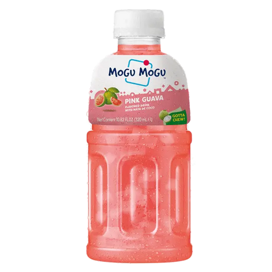 Mogu Mogu Pink Guava 320ml x 24 Bottles
