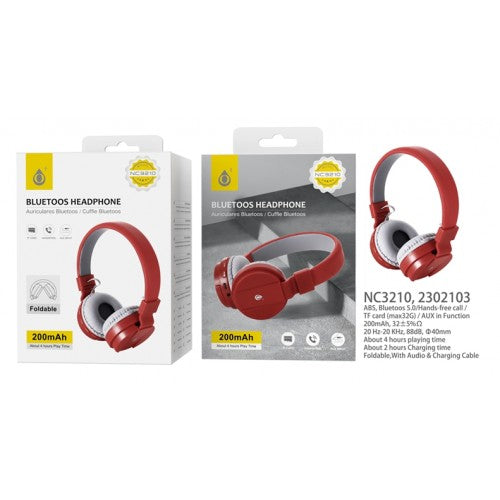 One Plus Bluetooth Headphone Red