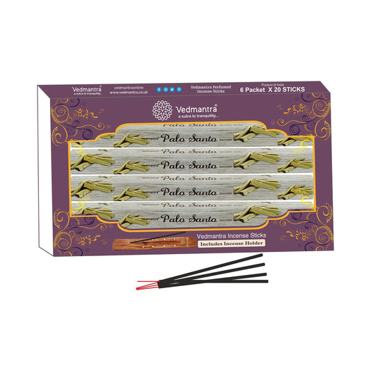 Vedmantra Palo Santo 20 Sticks x 6 Pk