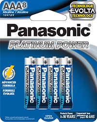 Panasonic AAA 8 x 20 = 160 Pcs R03RZ/8BW