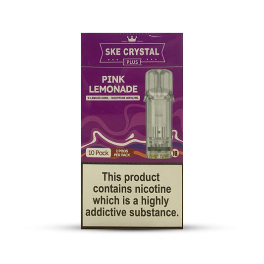 SKE Crystal Plus Pods 10 Pcs Pink Lemonade