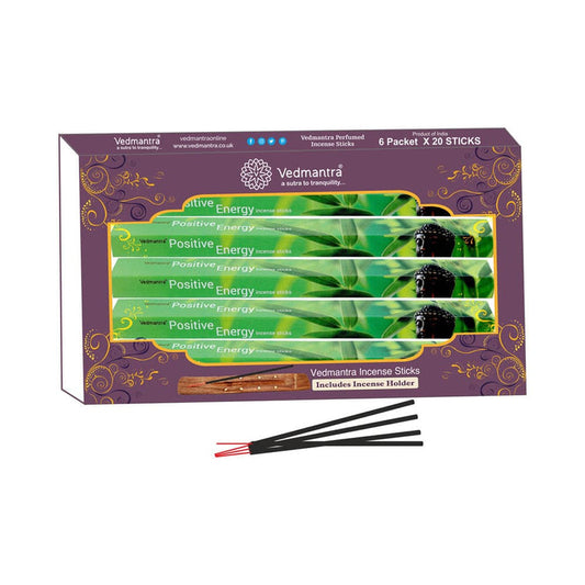 Vedmantra Positive Ener 20 Sticks x 6 Pk