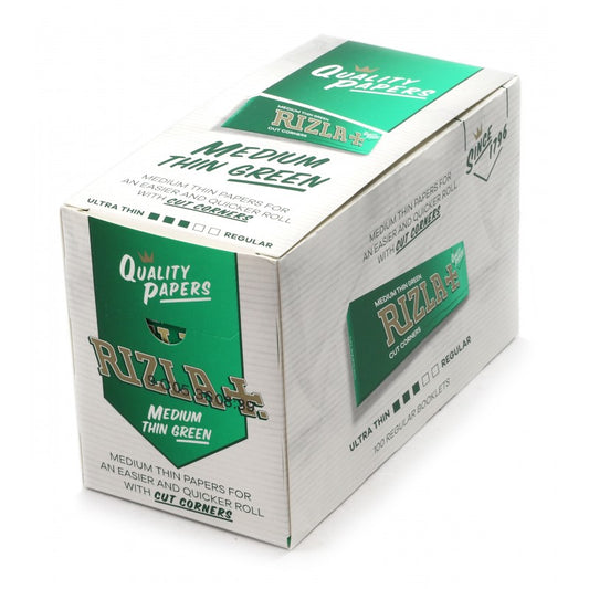 Rizla Green Standard Papers 100 Pk