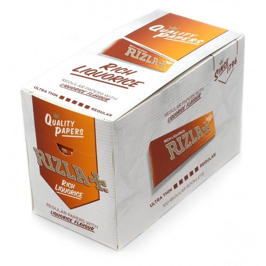 Rizla Liquorice Standard Papers 100 Pk