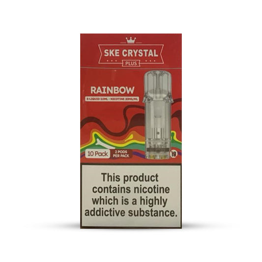 SKE Crystal Plus Pods 10 Pcs Rainbow