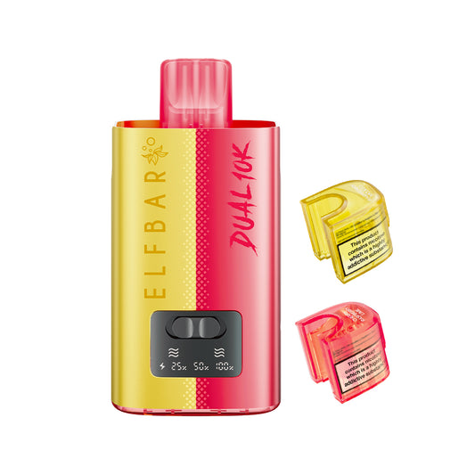 Elfbar Dual 10K Pod Kit 5 Pcs Raspberry Edition